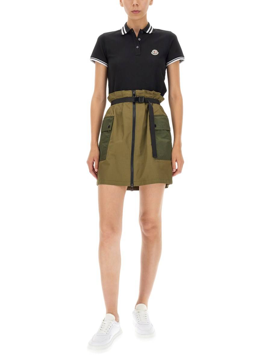 MONCLER GONNA CARGO IN COTONE