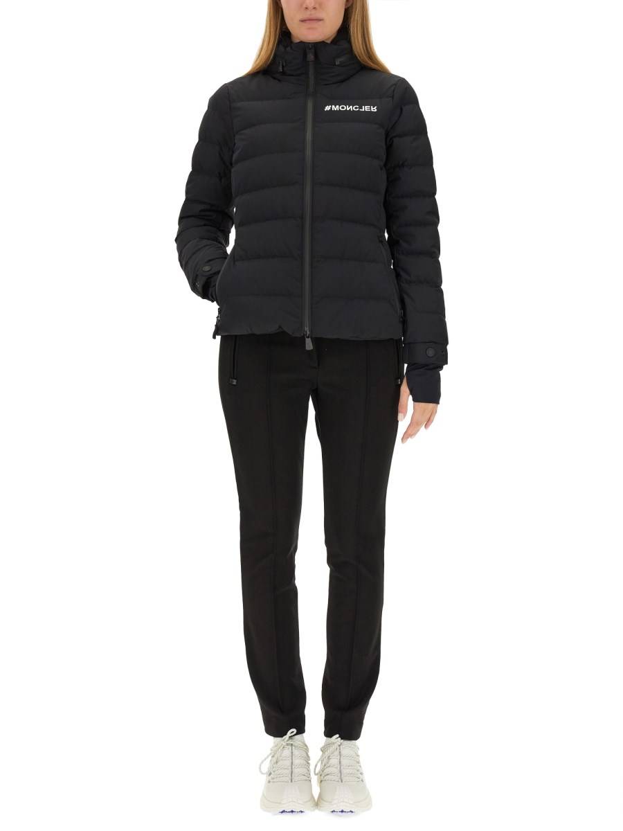 MONCLER GRENOBLE PANTALONE SLIM FIT IN VISCOSA