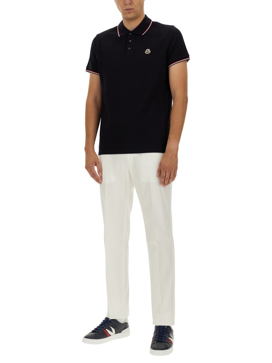 MONCLER POLO CON LOGO