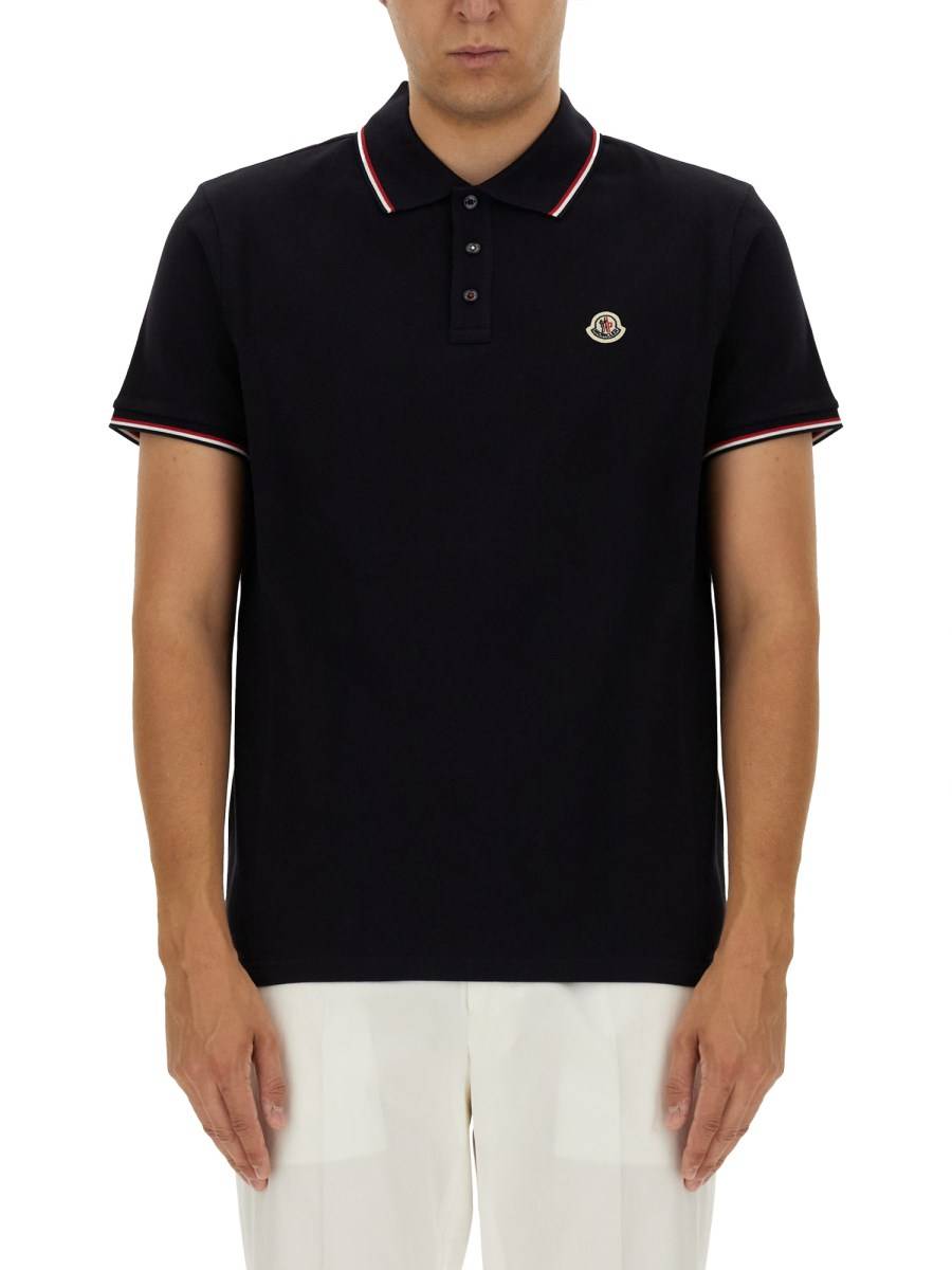MONCLER POLO CON LOGO