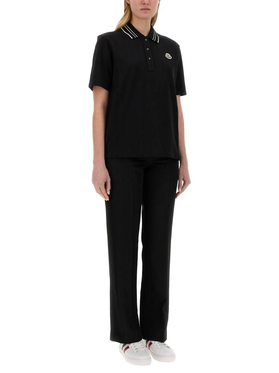 MONCLER POLO CON LOGO