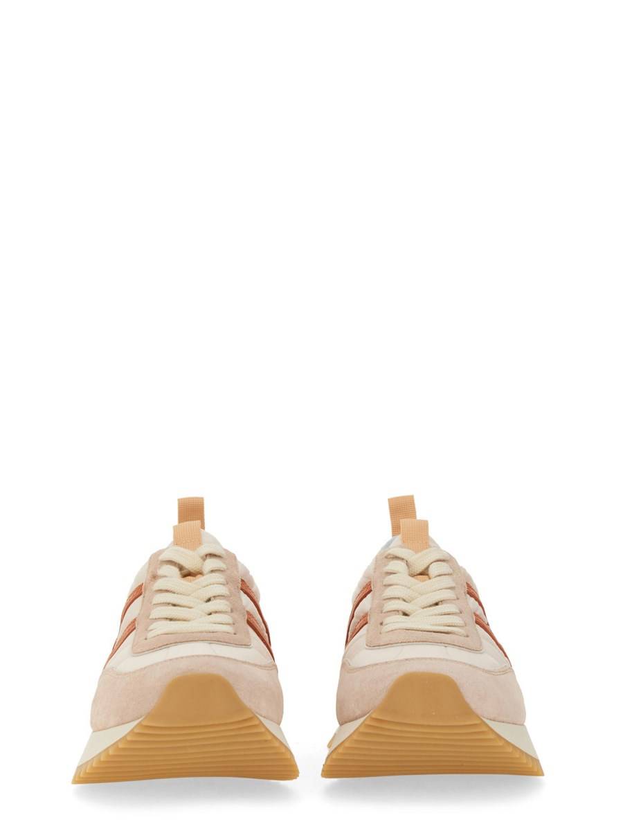 MONCLER SNEAKER "PACEY" IN PELLE