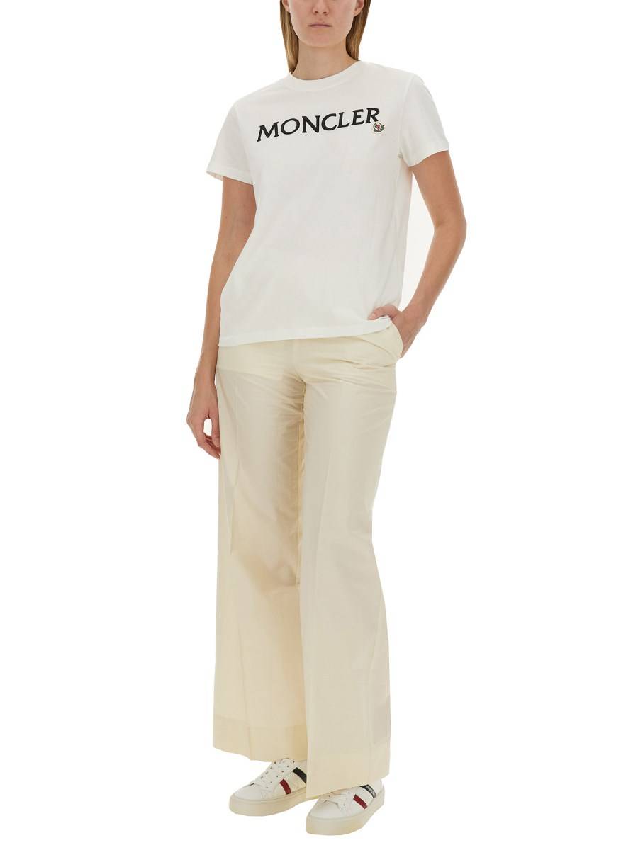 MONCLER T-SHIRT IN COTONE CON LOGO