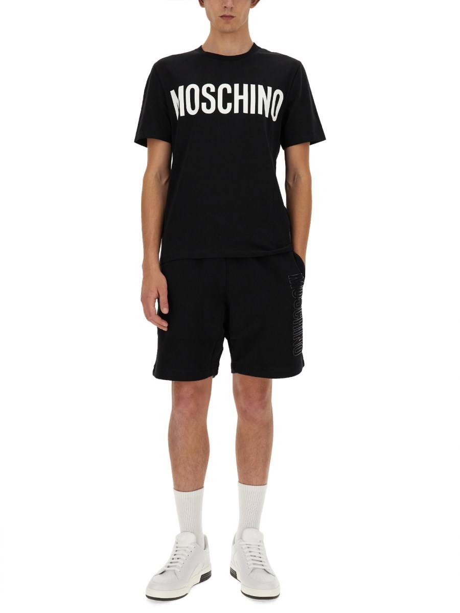 MOSCHINO BERMUDA IN COTONE