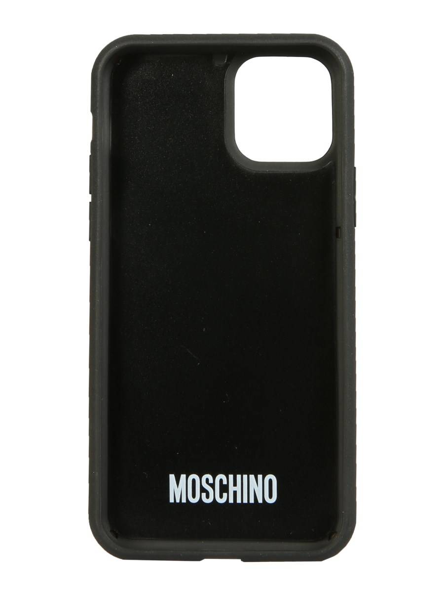 MOSCHINO COVER IPHONE 11 PRO ITALIAN SLOGAN