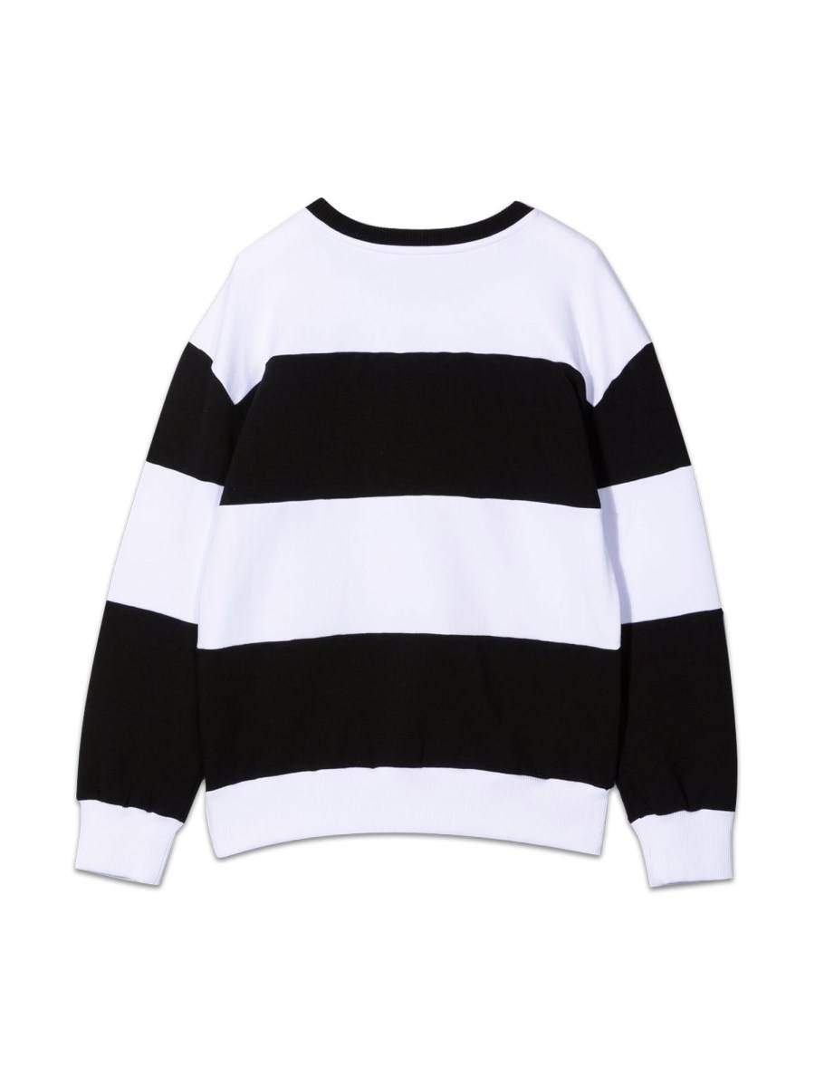 MOSCHINO FELPA A RIGHE