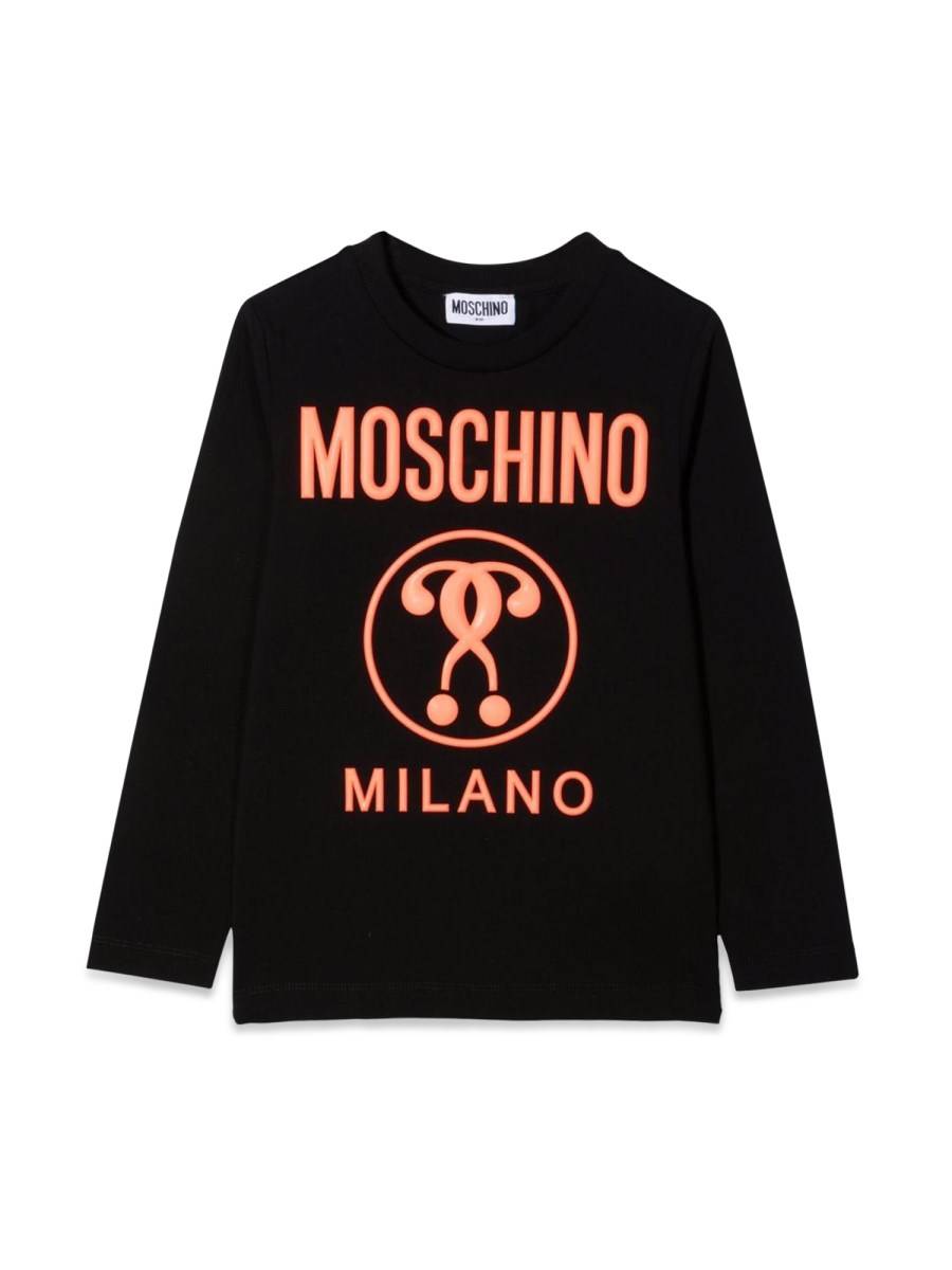 MOSCHINO FELPA CON STAMPA 'DOUBLE QUESTION MARK'