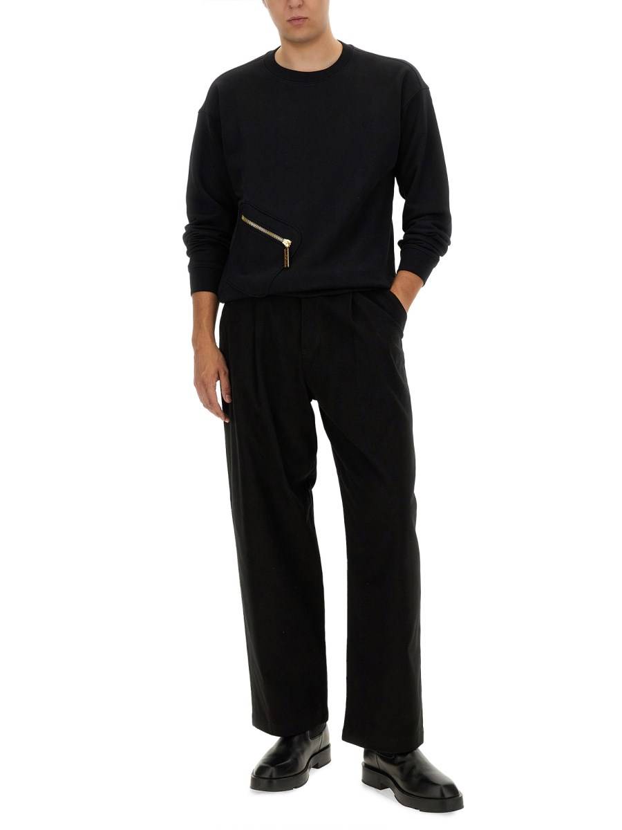 MOSCHINO FELPA IN COTONE