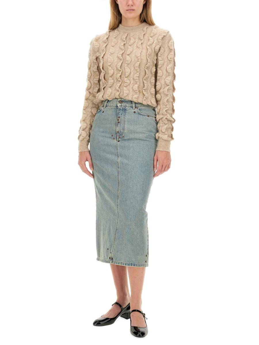 MOSCHINO GONNA IN DENIM