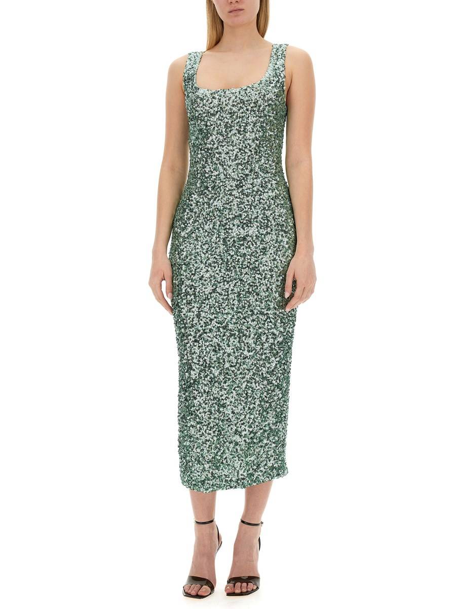 MOSCHINO JEANS ABITO CON PAILLETTES
