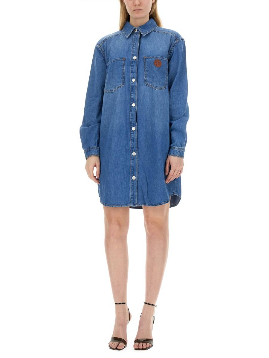 MOSCHINO JEANS ABITO IN DENIM