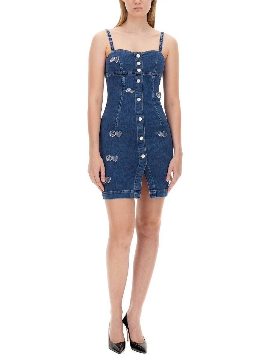 MOSCHINO JEANS ABITO IN DENIM