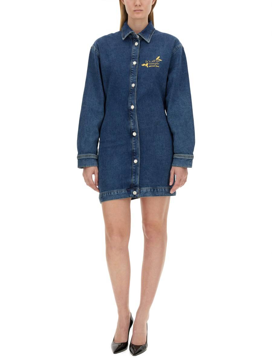 MOSCHINO JEANS ABITO IN DENIM