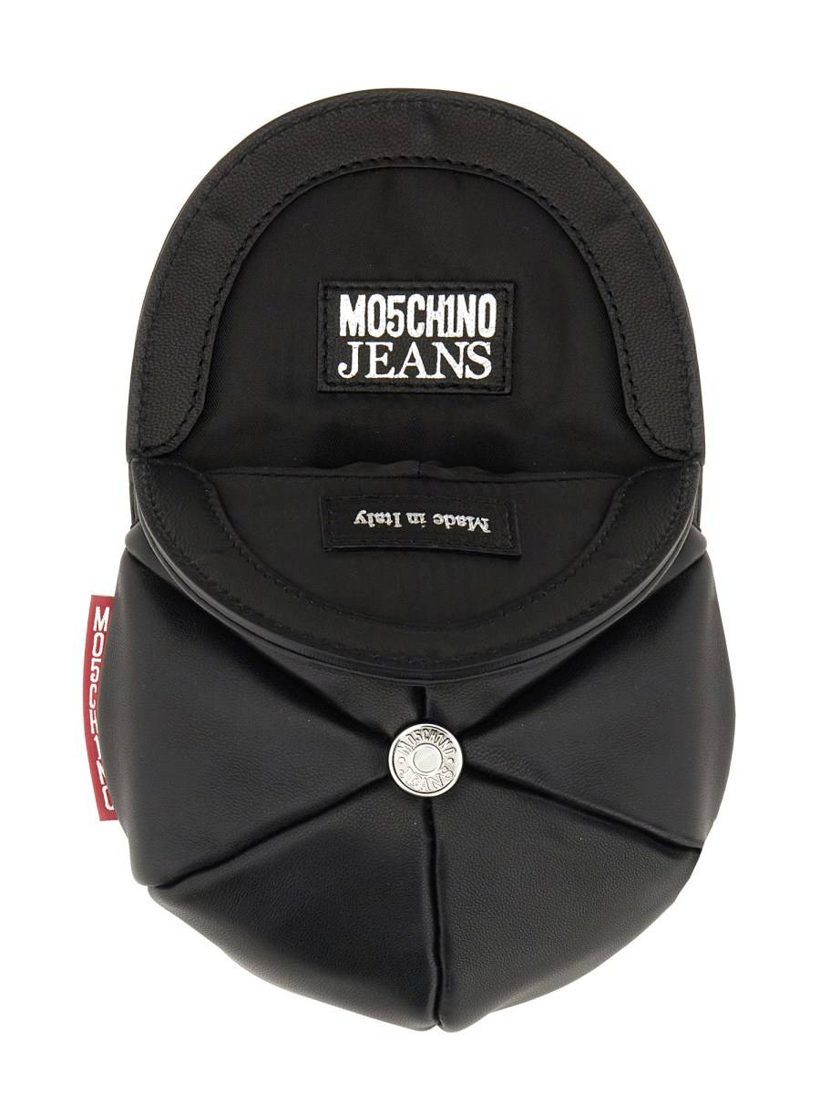 MOSCHINO JEANS BORSA MINI IN PELLE