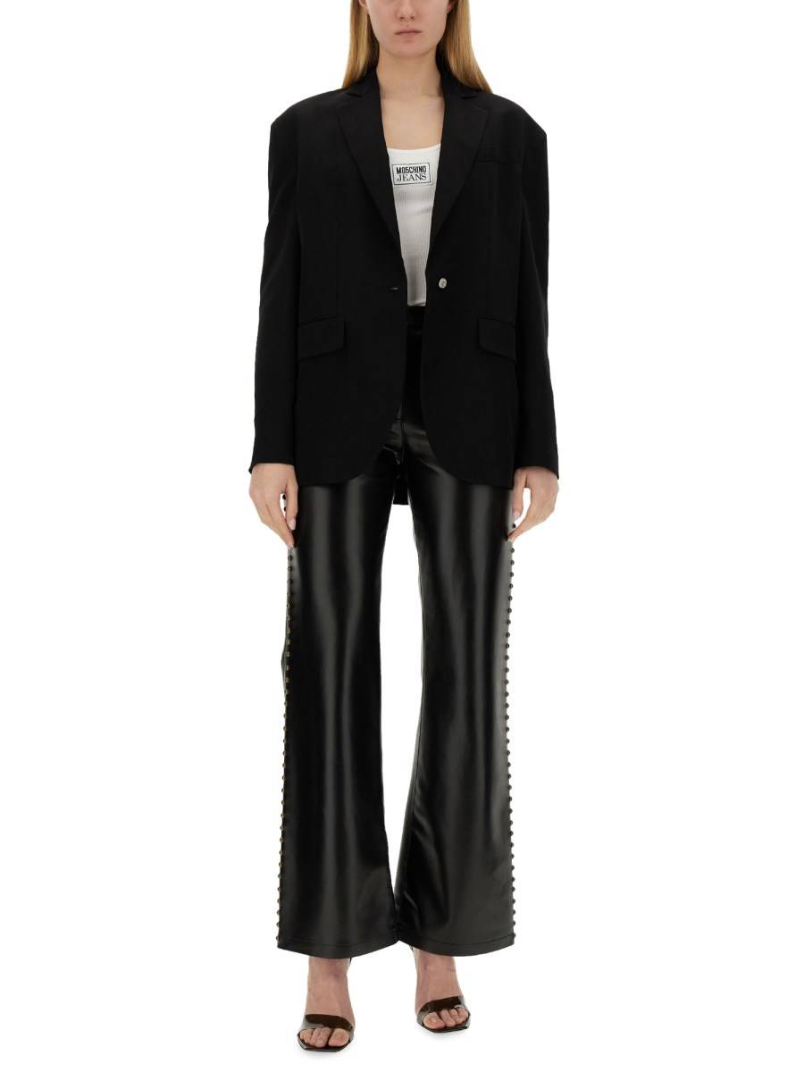 MOSCHINO JEANS GIACCA MONOPETTO