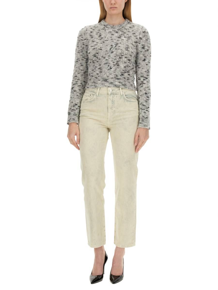 MOSCHINO JEANS MAGLIA CROPPED