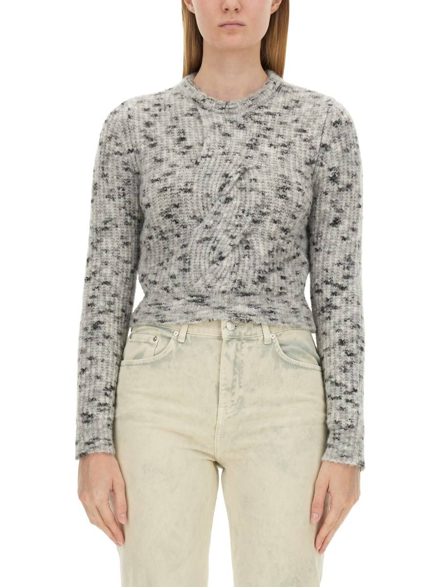 MOSCHINO JEANS MAGLIA CROPPED