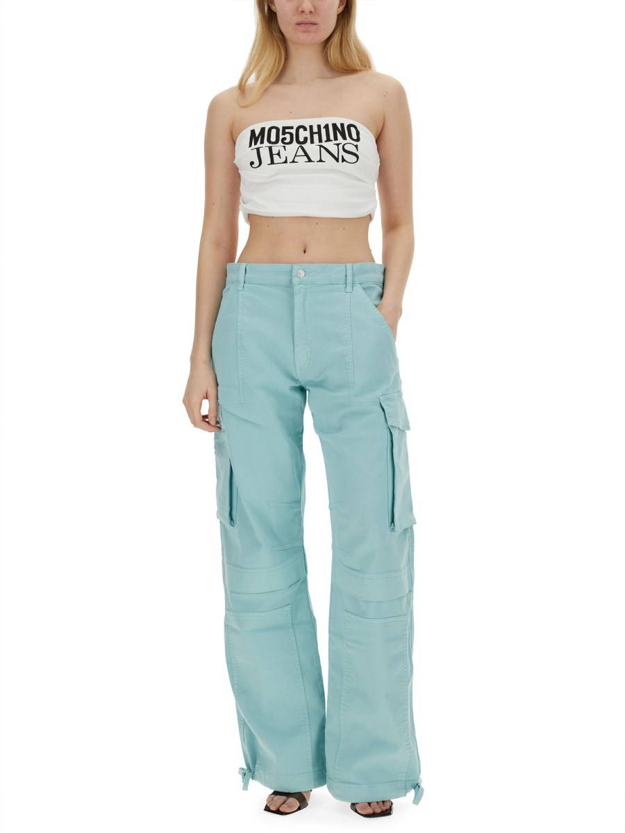 MOSCHINO JEANS PANTALONE CARGO