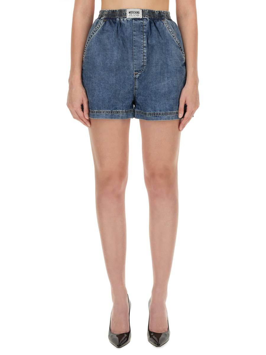 MOSCHINO JEANS SHORTS IN DENIM