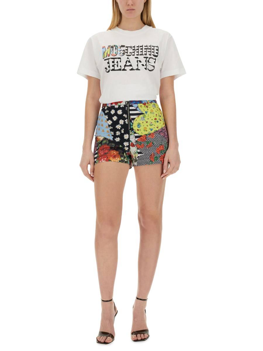 MOSCHINO JEANS T-SHIRT CON LOGO