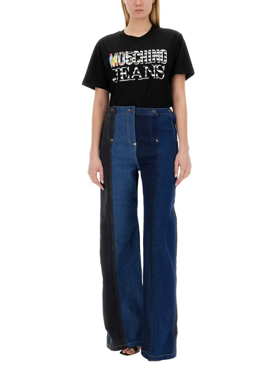MOSCHINO JEANS T-SHIRT CON LOGO