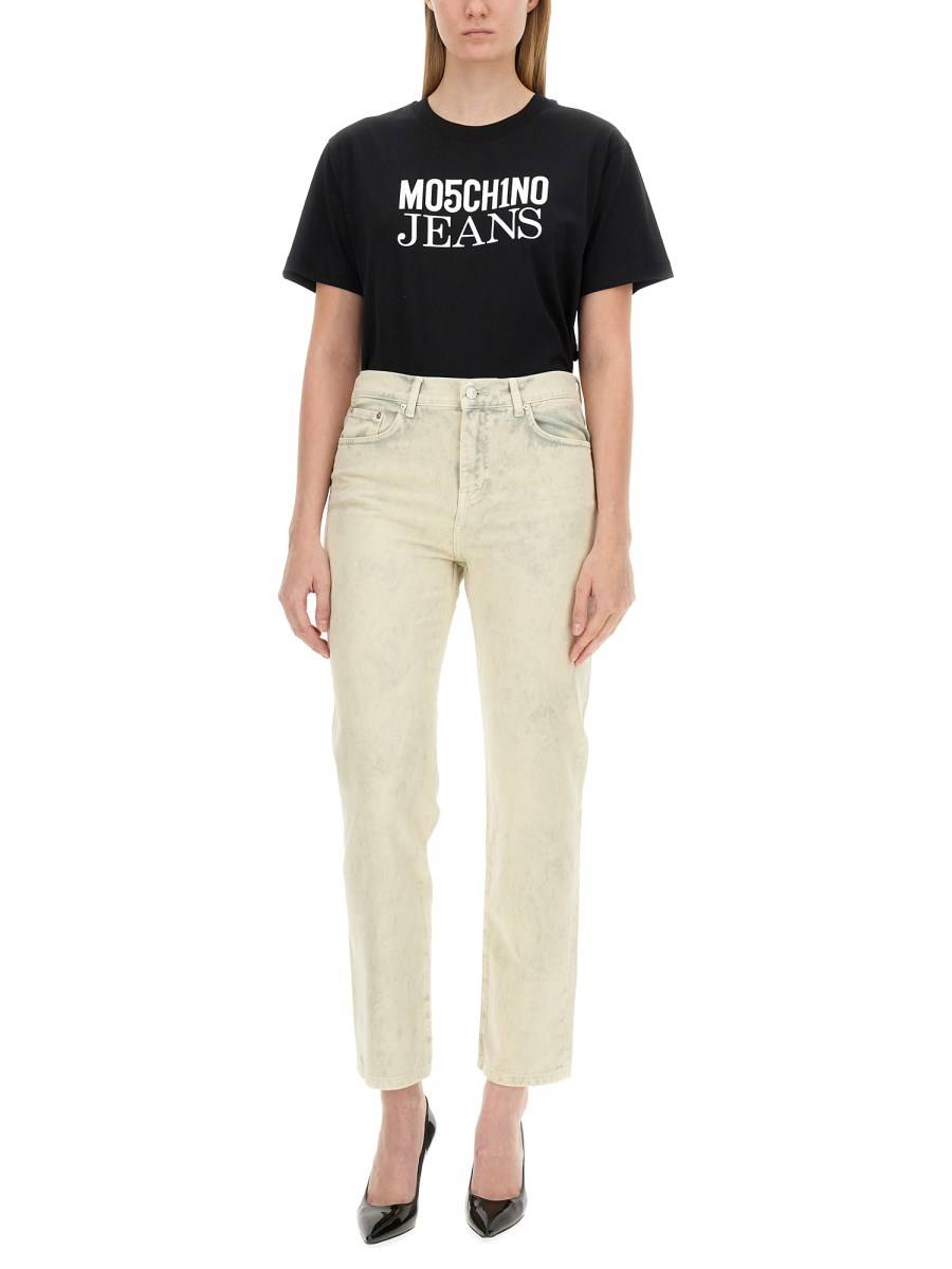 MOSCHINO JEANS T-SHIRT CON LOGO