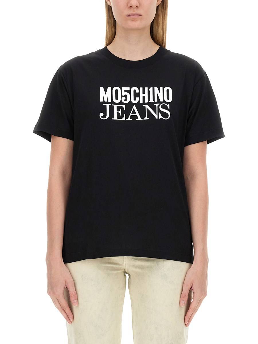 MOSCHINO JEANS T-SHIRT CON LOGO