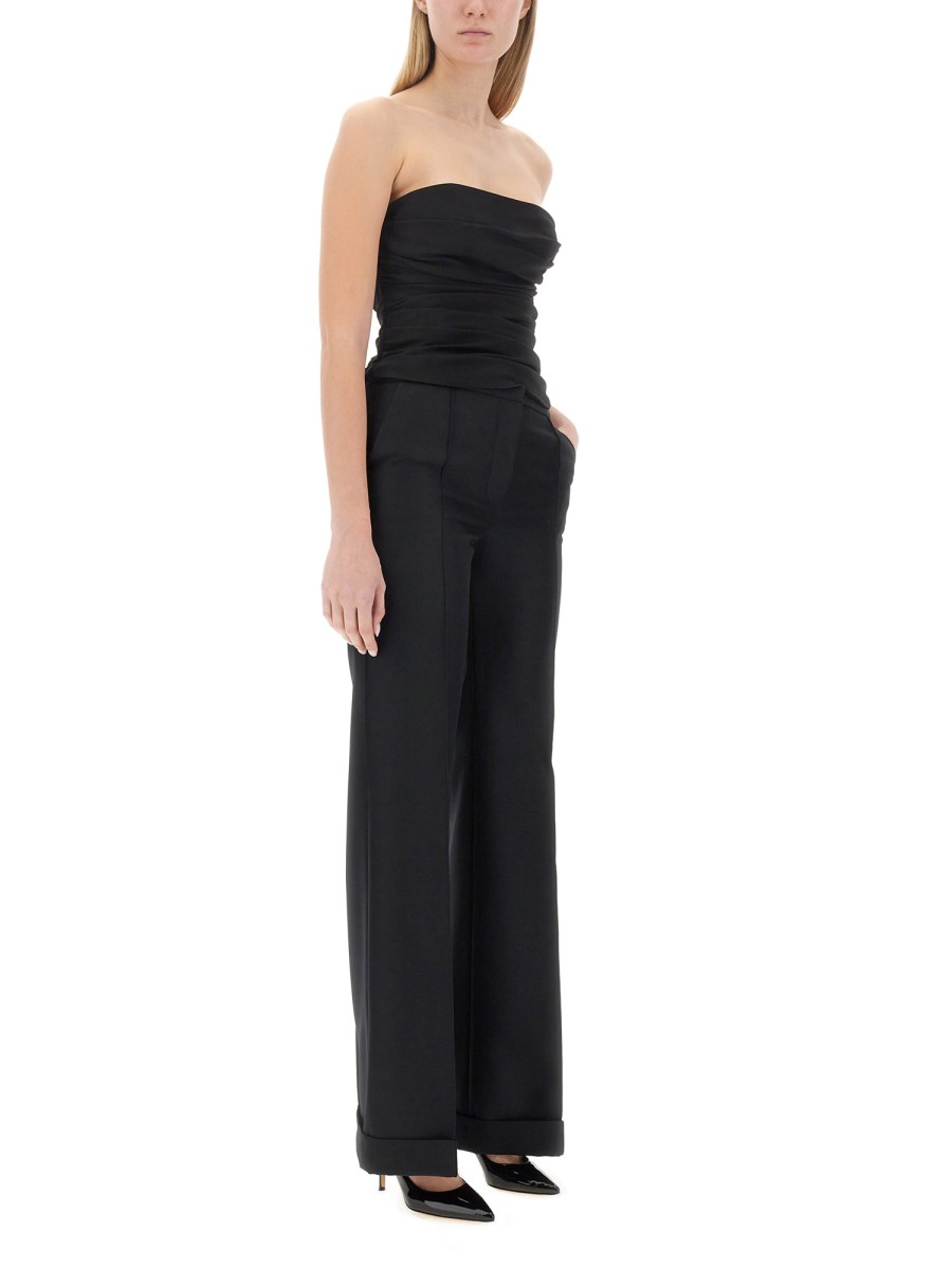 MOSCHINO JEANS TOP CON DRAPPEGGIO