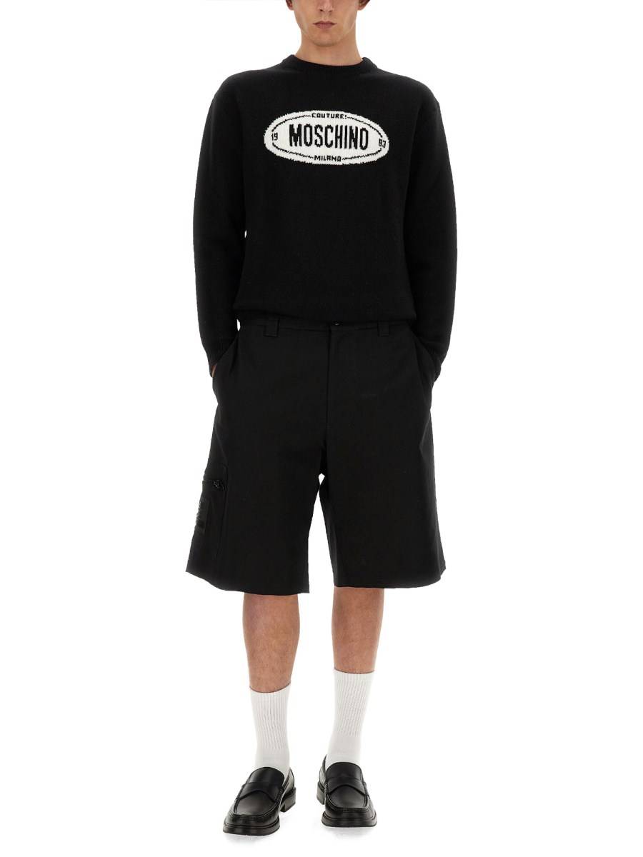 MOSCHINO MAGLIA CON LOGO