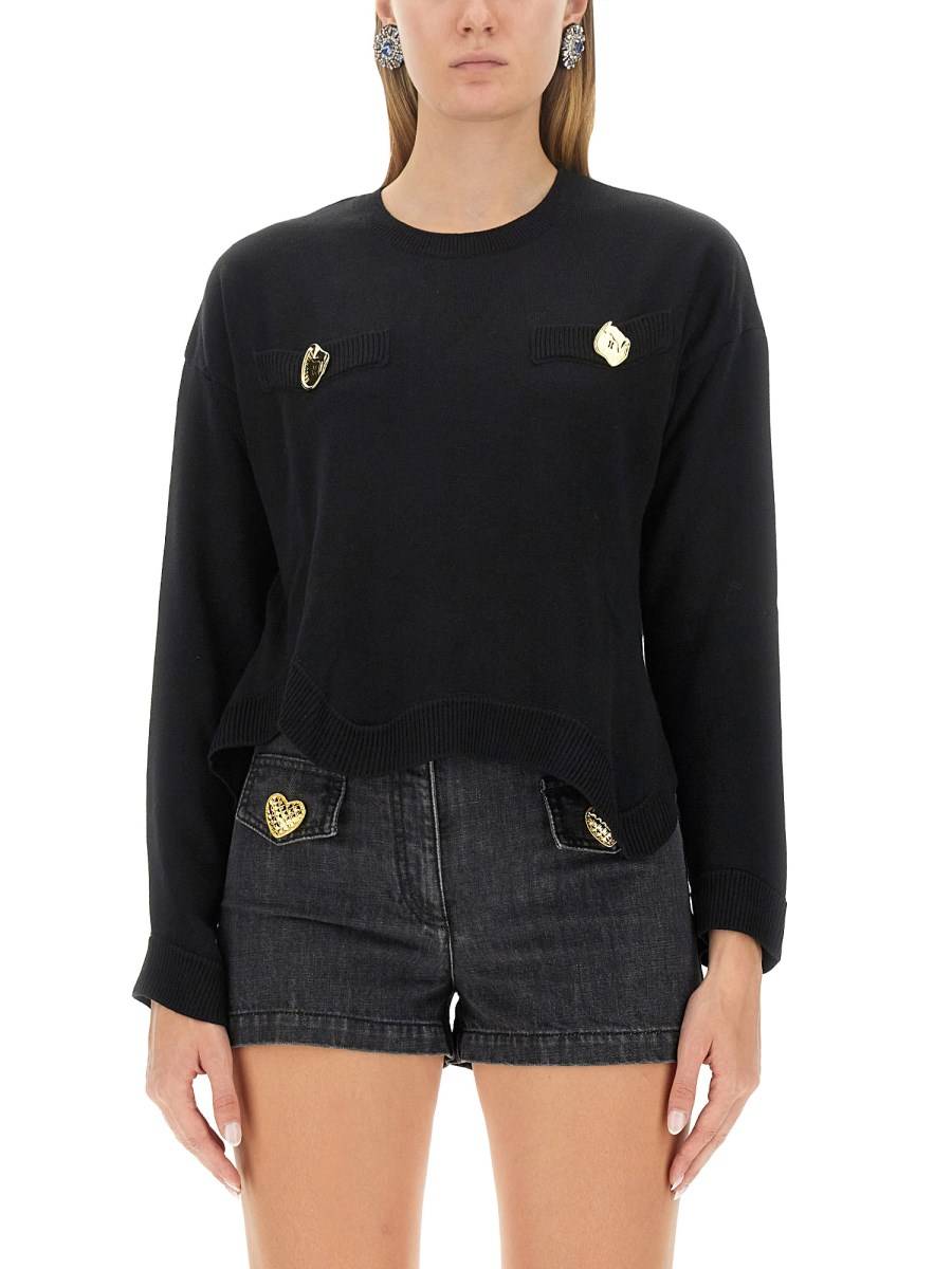 MOSCHINO MAGLIA IN LANA