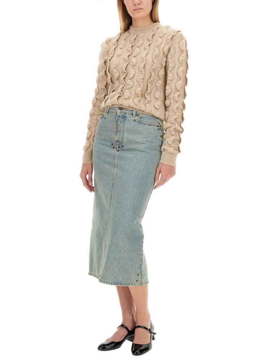 MOSCHINO MAGLIA IN MISTO LANA