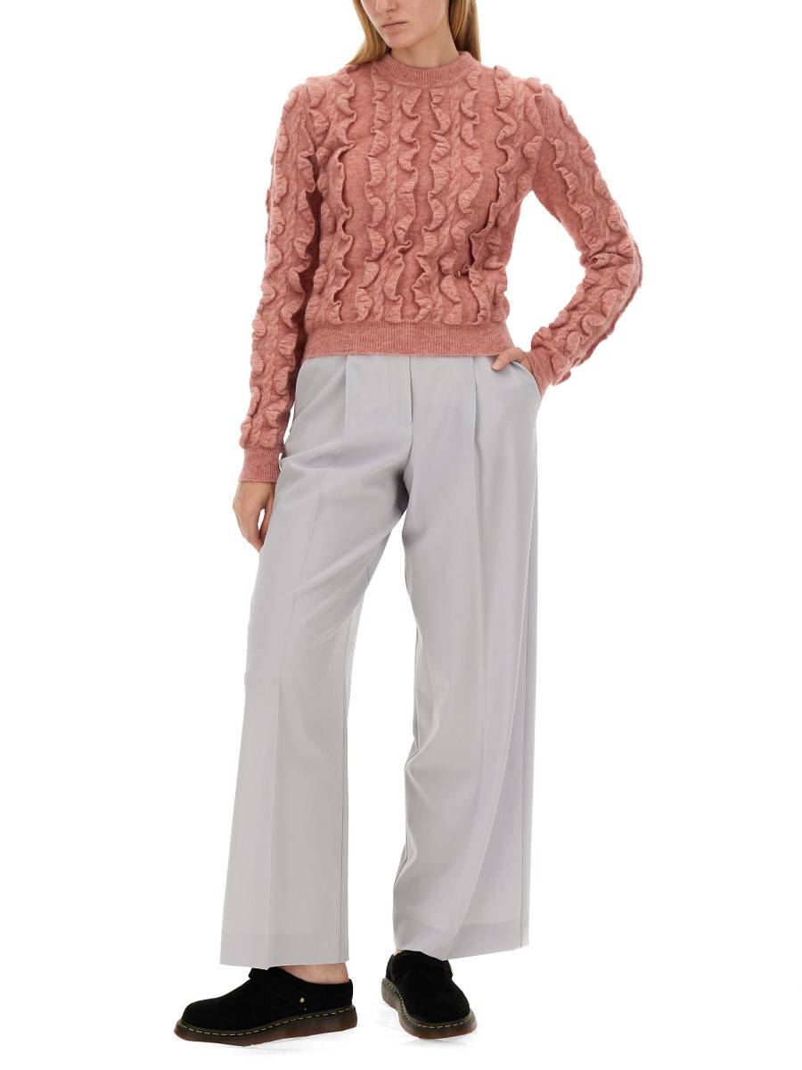 MOSCHINO MAGLIA IN MISTO LANA
