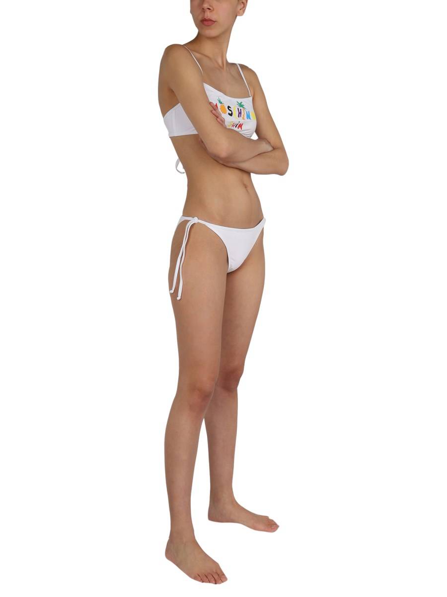 MOSCHINO SLIP BIKINI IN NYLON