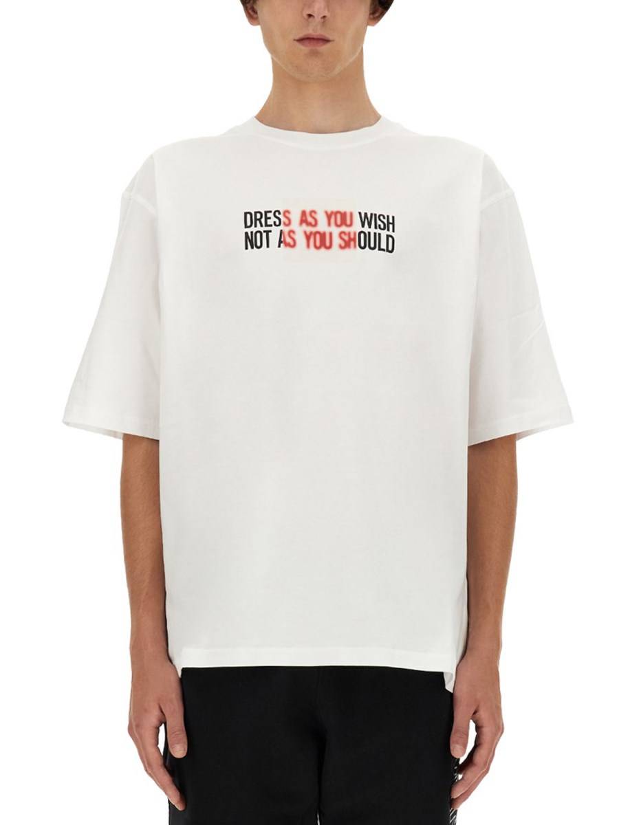 MOSCHINO T-SHIRT CON LOGO