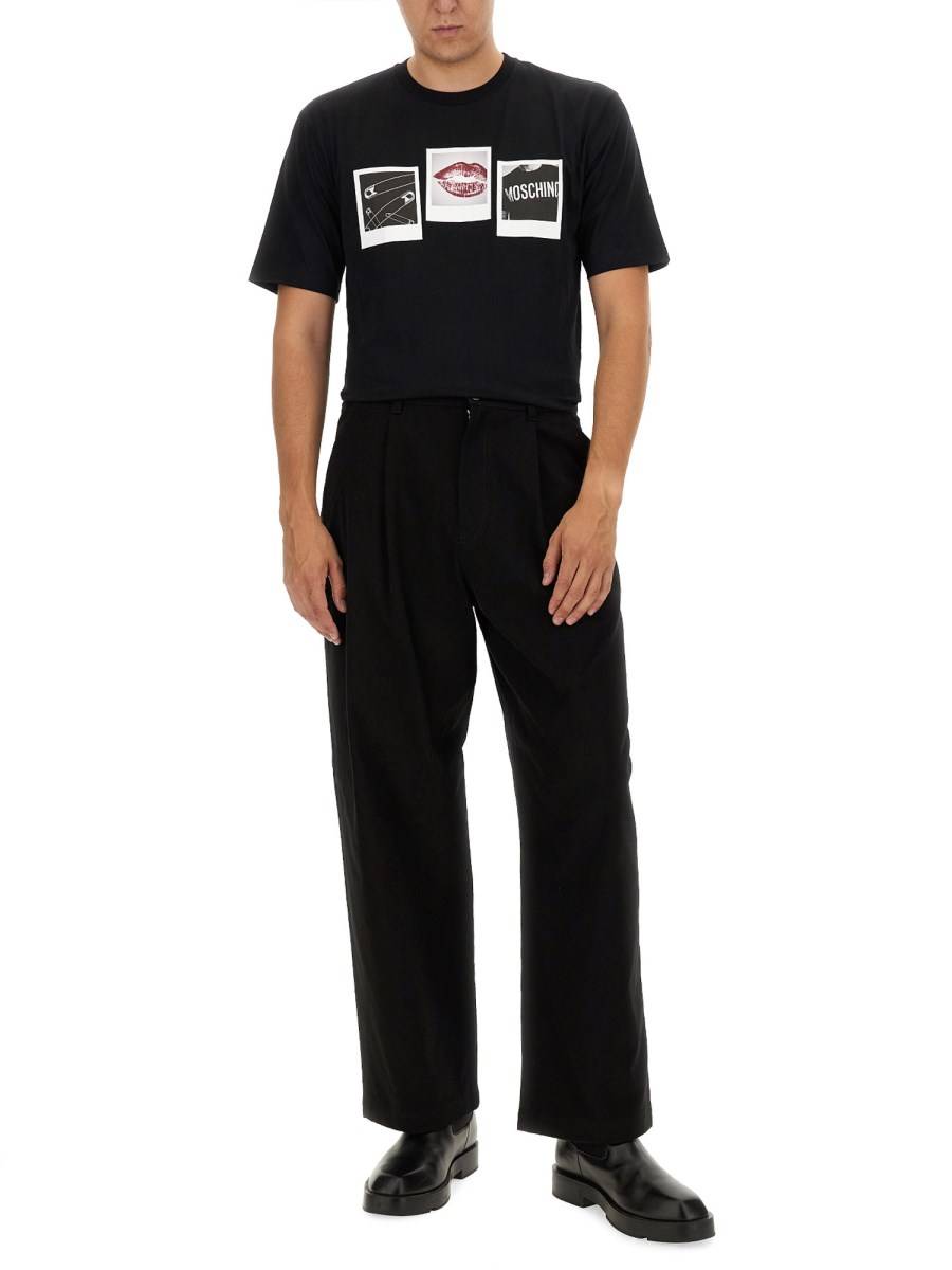 MOSCHINO T-SHIRT CON STAMPA