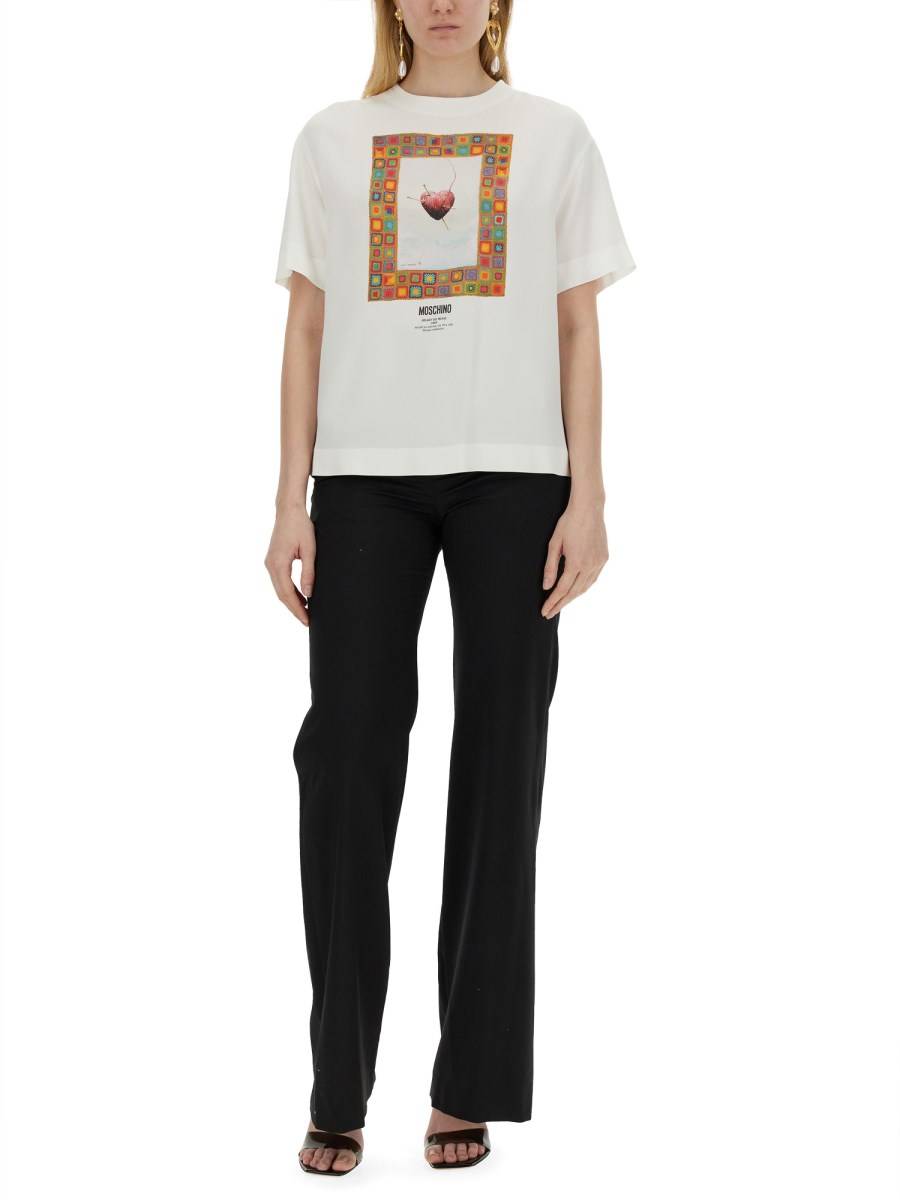 MOSCHINO T-SHIRT HEART