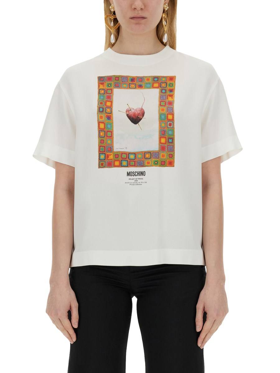 MOSCHINO T-SHIRT HEART