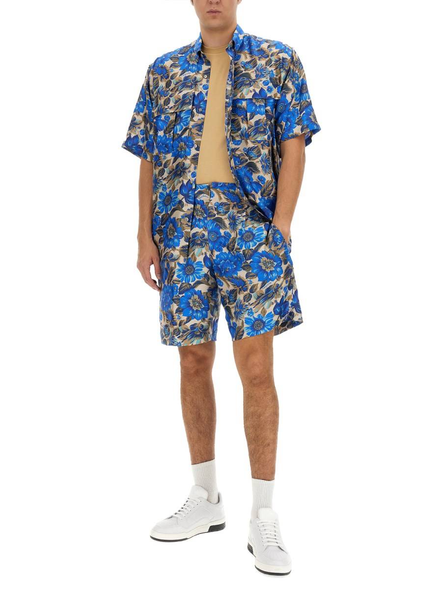 MOSCHINO T-SHIRT IN COTONE CON STAMPA LOGO