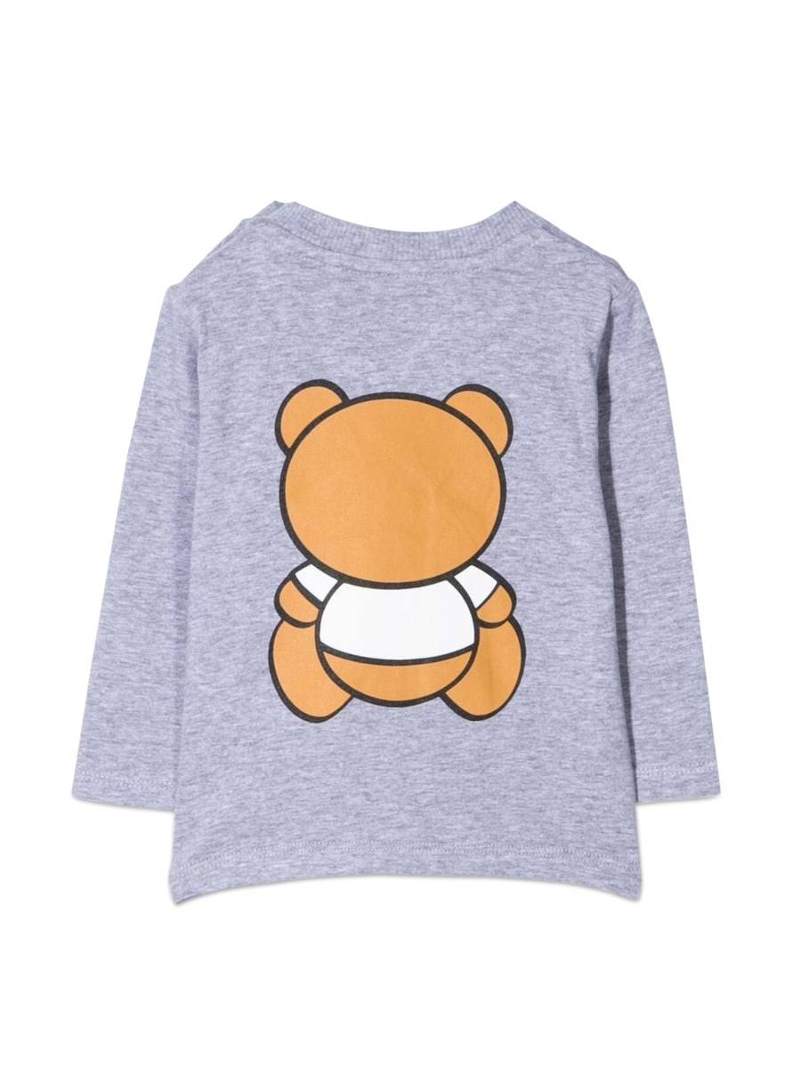 MOSCHINO T-SHIRT TEDDY BEAR IN COTONE