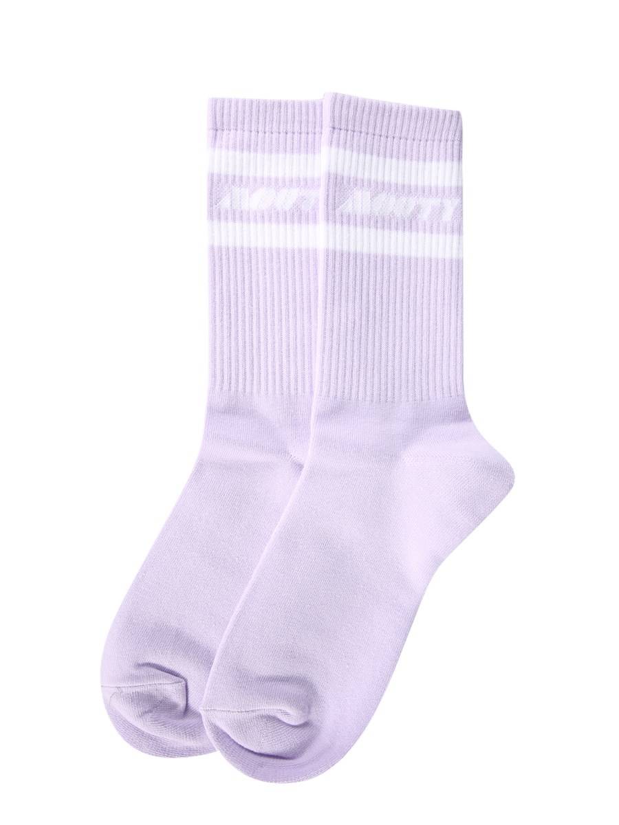 MOUTY CALZINI IN COTONE CON LOGO