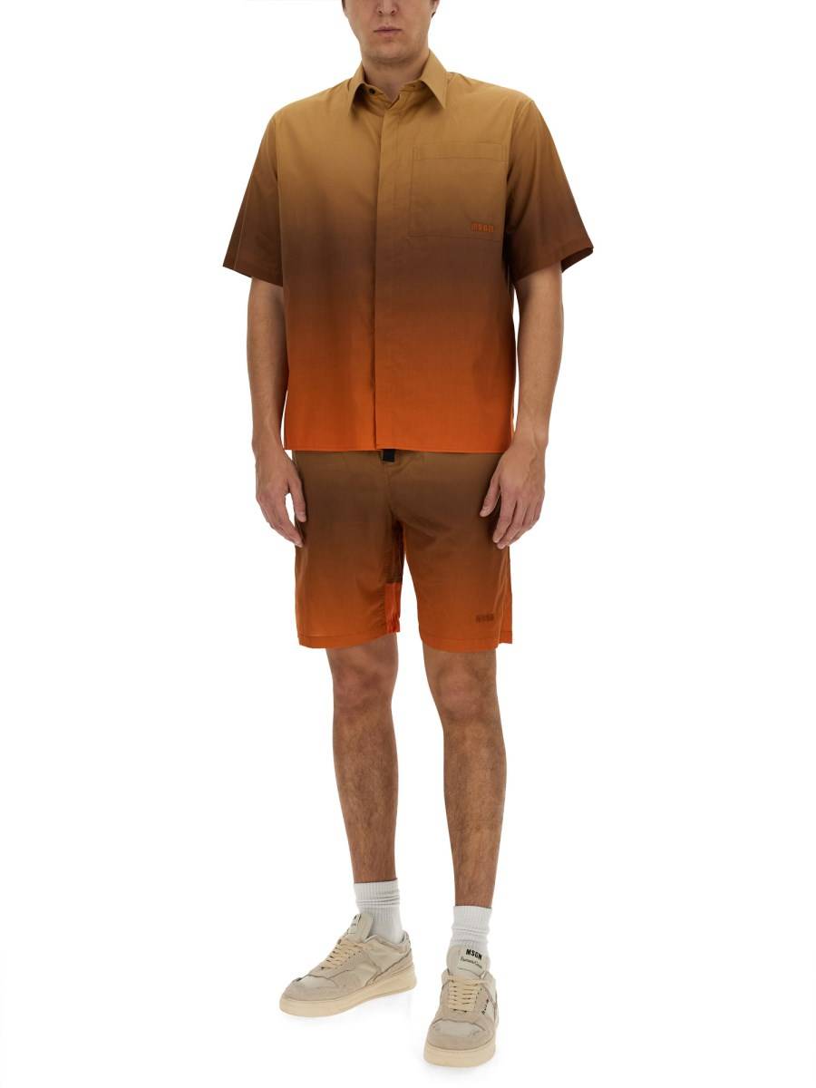 MSGM BERMUDA IN COTONE