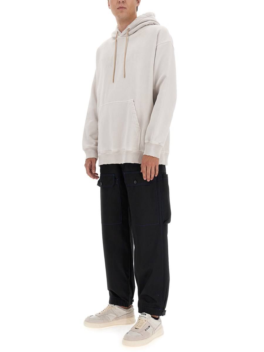 MSGM FELPA CON CAPPUCCIO