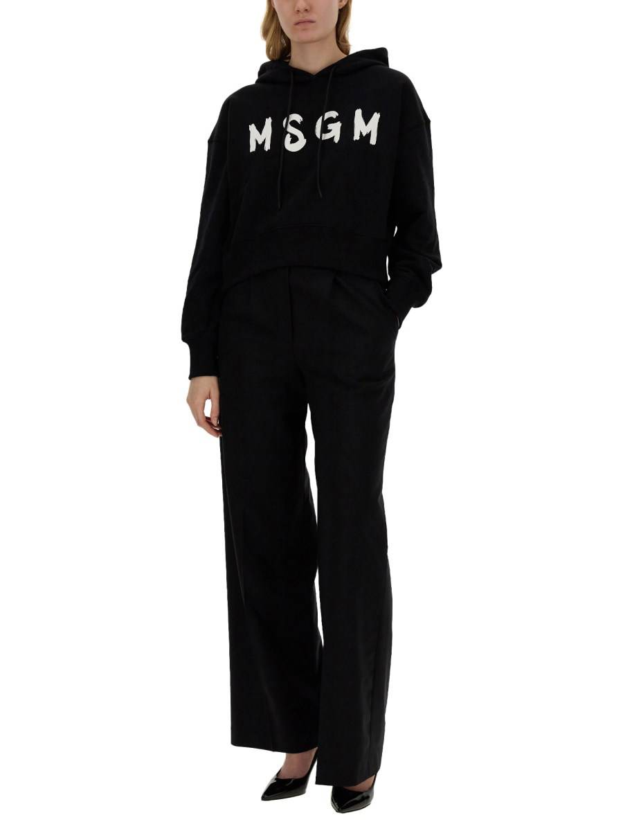 MSGM FELPA CON LOGO