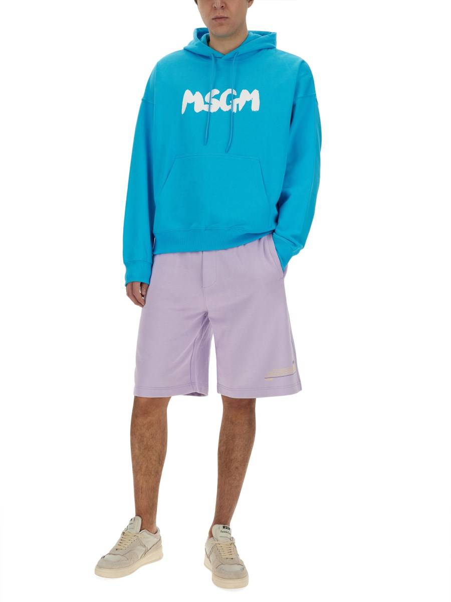 MSGM FELPA CON LOGO