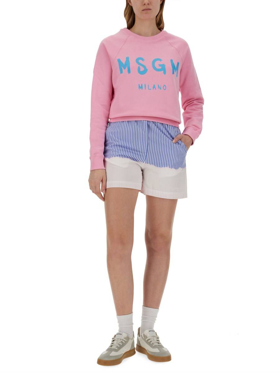 MSGM FELPA CON LOGO