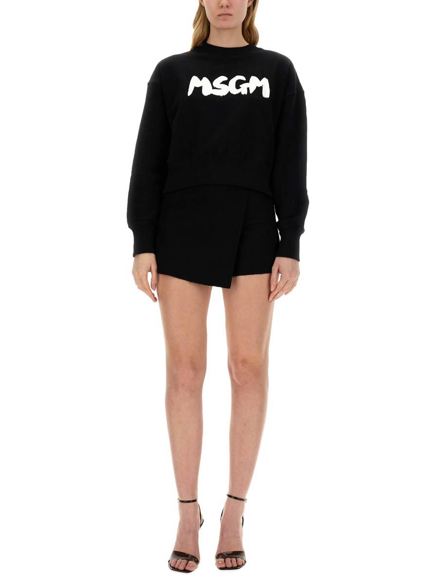 MSGM FELPA CON LOGO