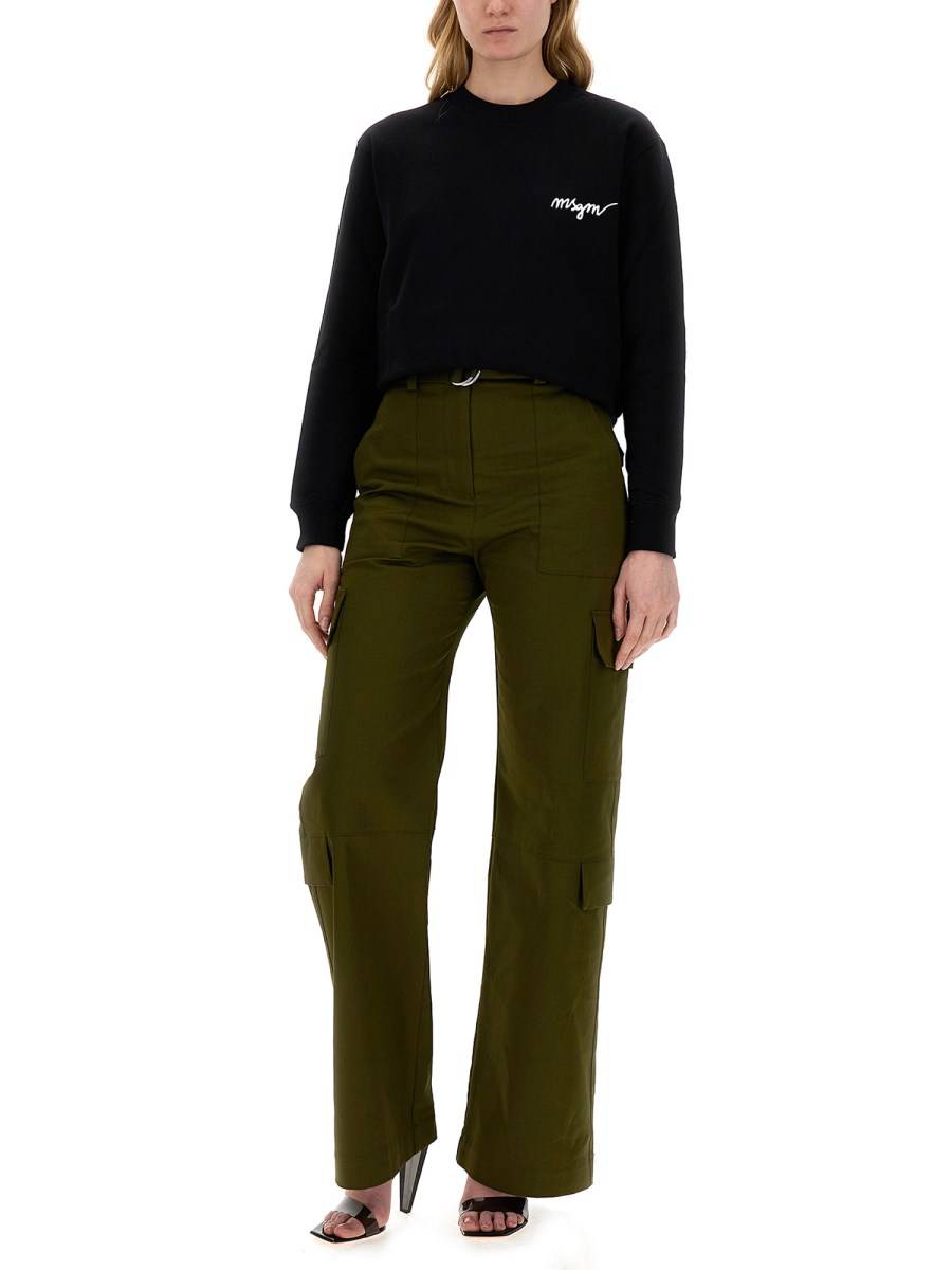 MSGM FELPA CON LOGO