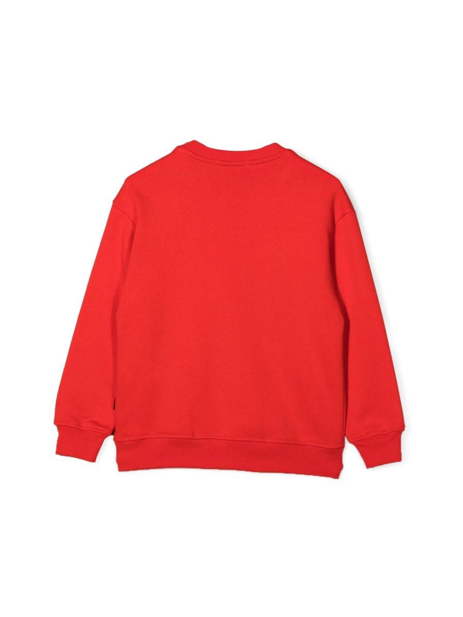 MSGM FELPA OVER GIROCOLLO E LOGO