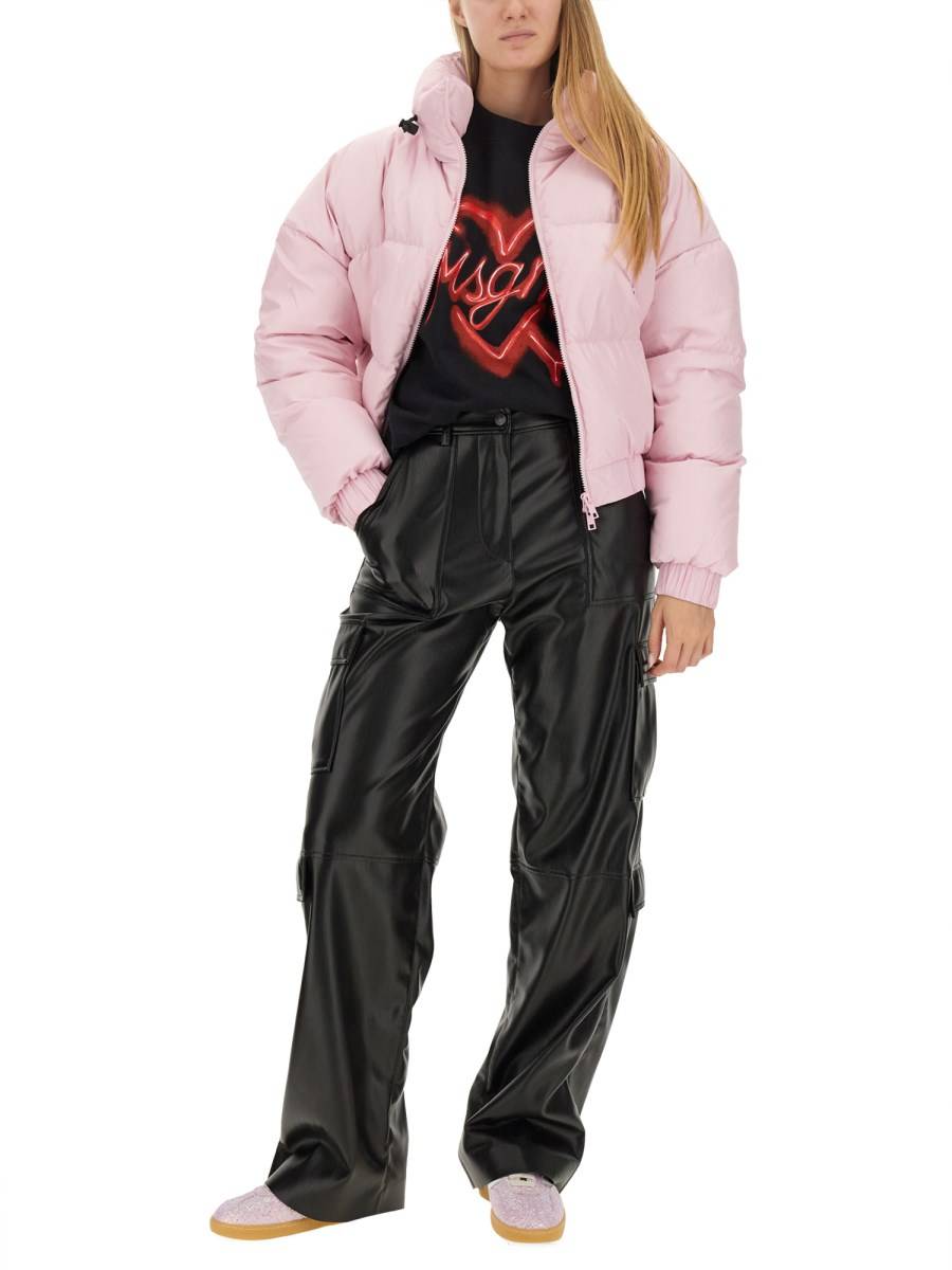 MSGM GIACCA CROPPED FIT IN NYLON