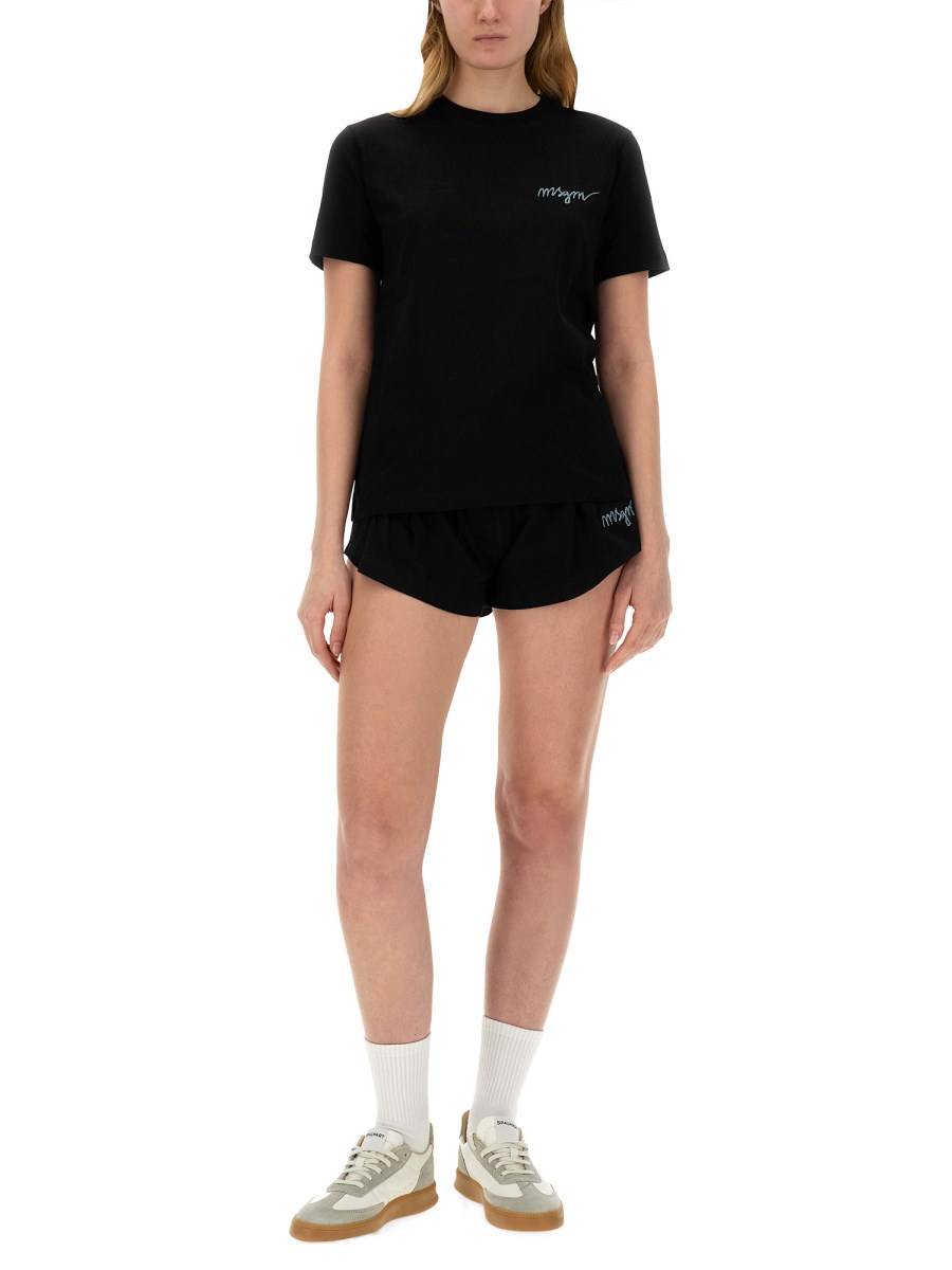 MSGM T-SHIRT CON LOGO